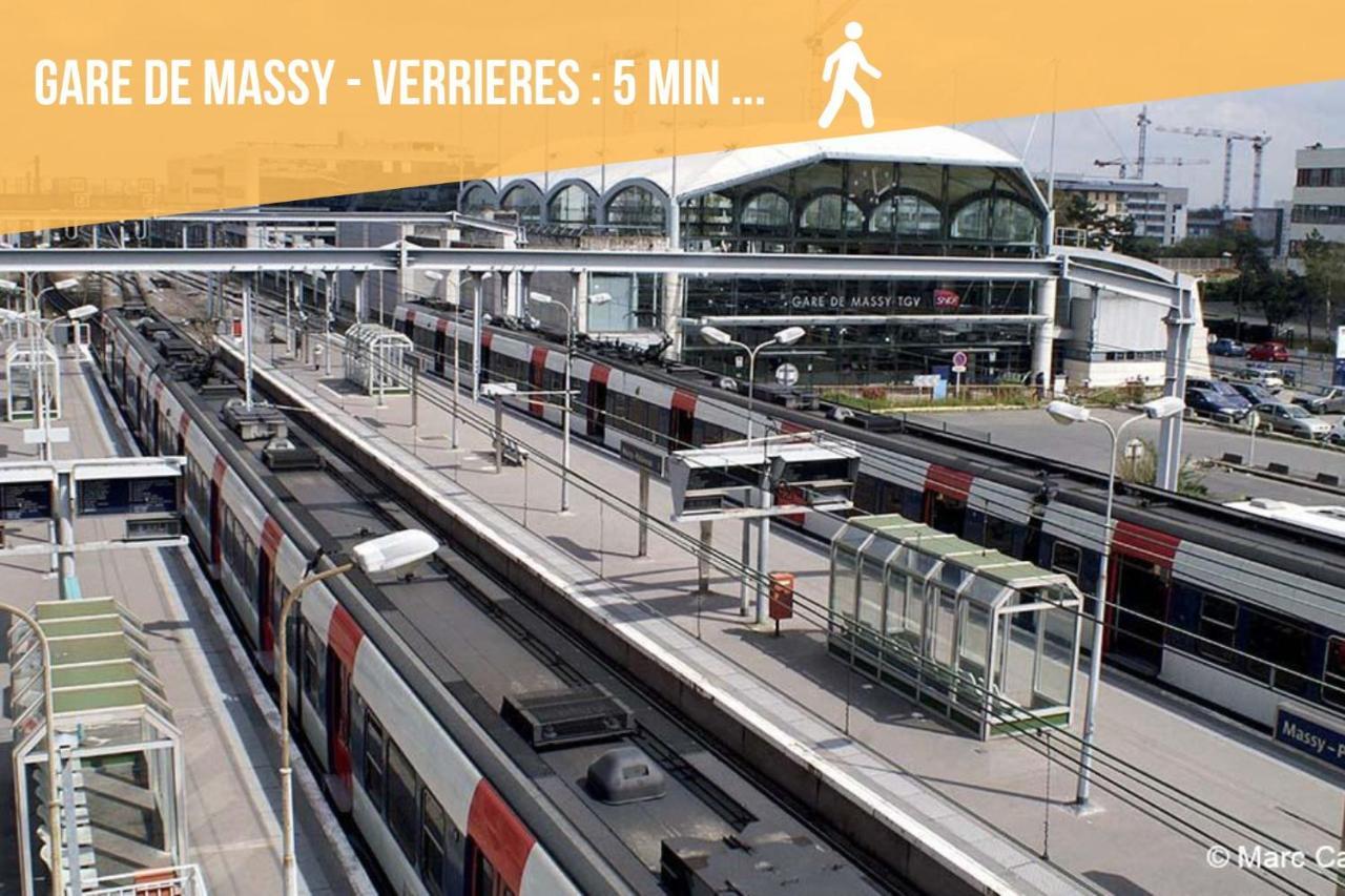 Cozy Appart' 2 Centre Ville Proche Gare Massy - Cozy Houses Bagian luar foto