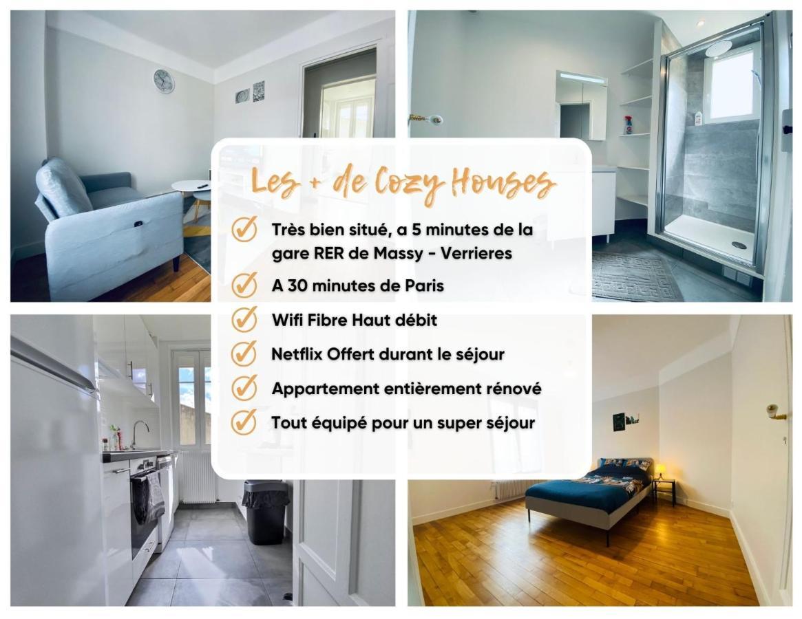 Cozy Appart' 2 Centre Ville Proche Gare Massy - Cozy Houses Bagian luar foto