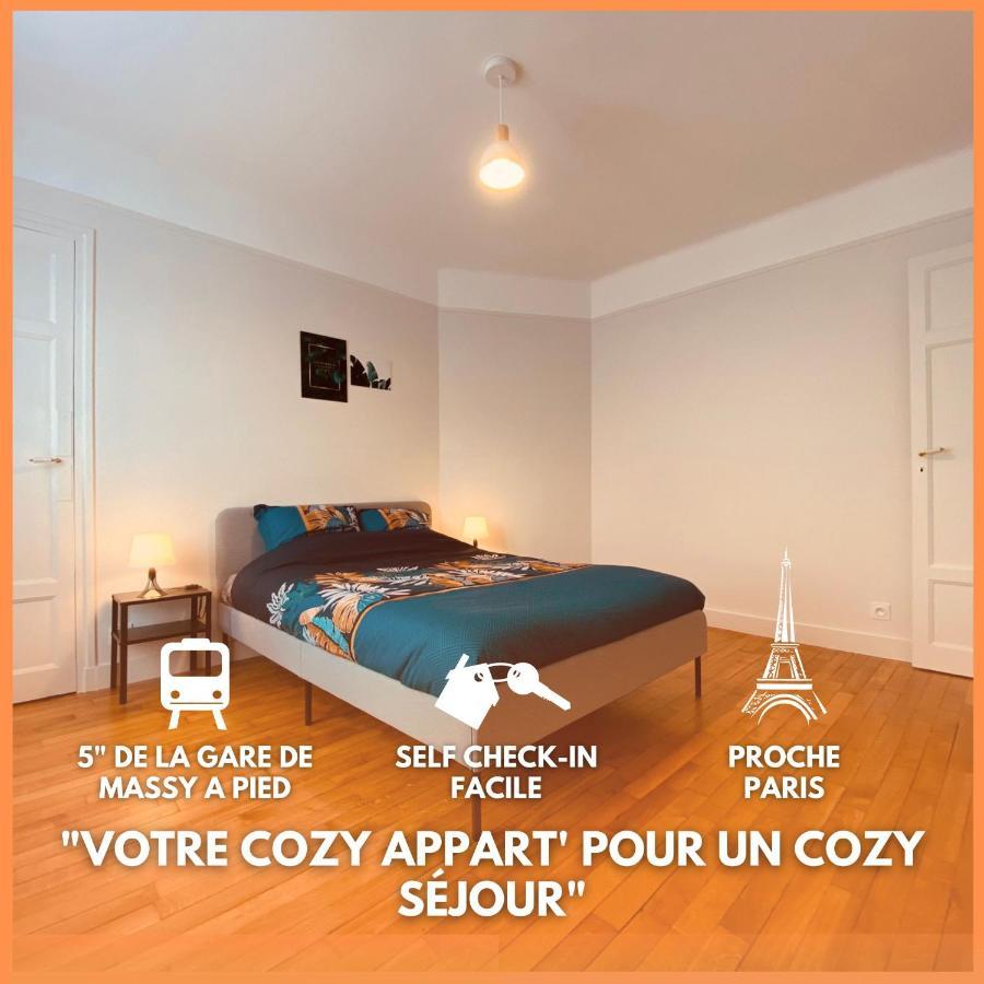 Cozy Appart' 2 Centre Ville Proche Gare Massy - Cozy Houses Bagian luar foto
